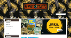 Desktop Screenshot of planetpoultry.com.au